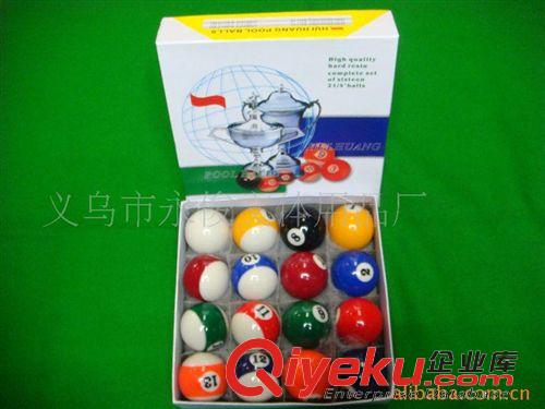 台球 特优惠美式台球子     英式台球子     彩盒台球子5.25直径