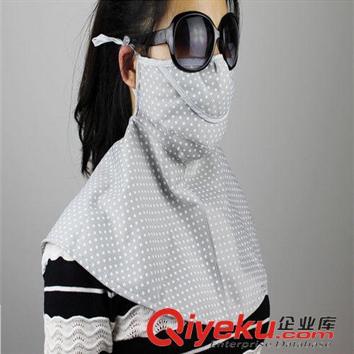 防晒口罩 韩版进口防晒防紫外线护颈口罩 2015夏新款超大挂耳透气防尘面罩