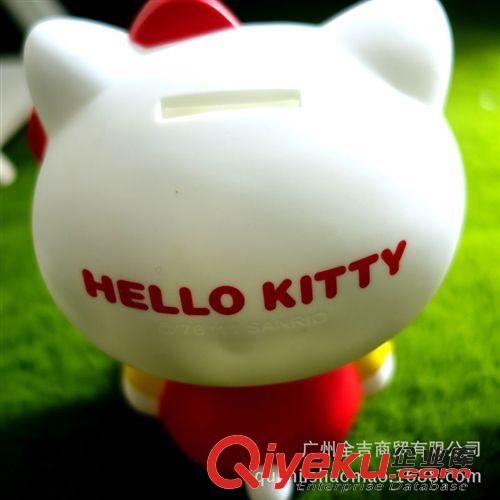 搪塑胶公仔 KT猫 hello kitty 公仔手办模型凯蒂猫存钱罐玩具儿童礼物储蓄罐