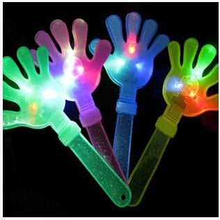 趣味玩具 供应手拍 LED发光手掌 拍拍手器 酒吧 演唱会活动用品助威道具