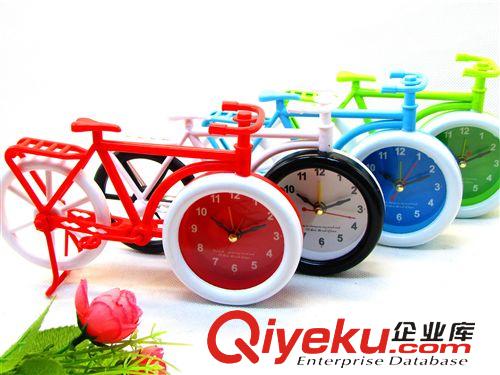 每月新品 新品创意闹钟自行车模型钟表学生静音表 义乌十元店批发配货