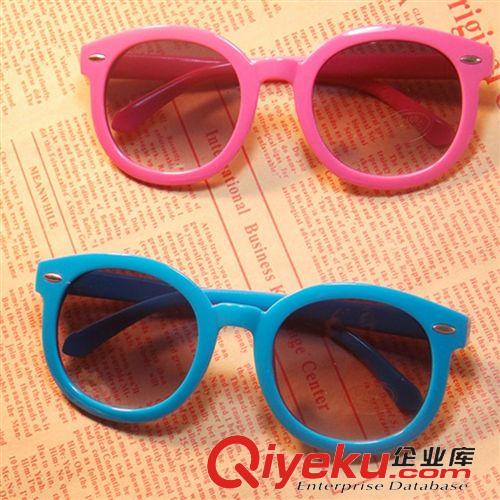 2015年夏季产品 夏季韩版新款儿童太阳镜 男童女童遮阳镜 墨镜 时尚防紫外线眼镜