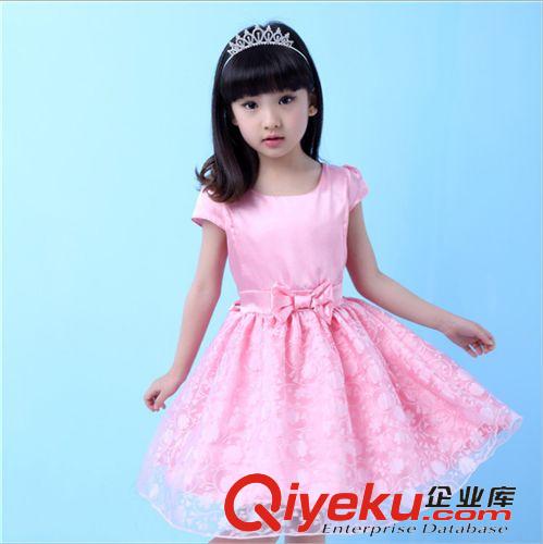 一件代发专区 2015夏季新款童装裙子 韩版儿童花朵纱裙女童夏装公主连衣裙
