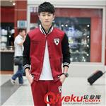 外套 2015新品发布 韩版青春流行男士涤棉卫衣 时尚立领男款棒球服外套