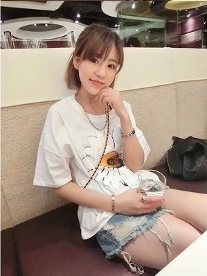 女式上装 2015夏季韩版小雏菊花朵图案女生T恤棉质短袖百搭女装潮T恤