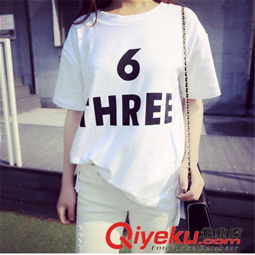  ◆淘宝爆款◆ 2015夏装新款韩版女装上衣学生宽松短袖t恤女