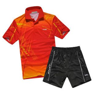 劲浪乒乓球服 批发香港劲浪乒乓球球服套装 男款运动训练服 网店一件代发 2050