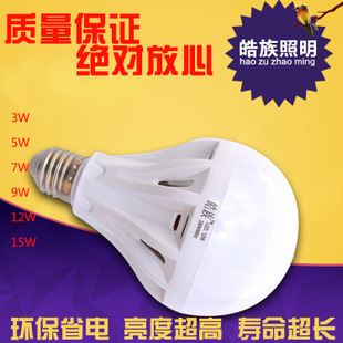 经济型 热销款led灯泡批发 厂家直销经济型led球泡灯12W 塑料型家用led灯