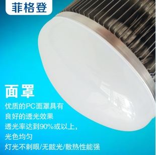 LED球炮灯 供应大功率LED球泡灯 高透光铝制球泡灯厂家批发环保型LED球泡灯原始图片2