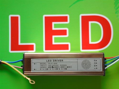 LED驱动电源系列 包邮RGB全系列led防水驱动电源580MA铝外壳防水电源50W厂家直销