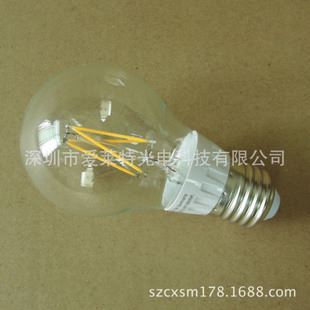 LED球泡 LED灯丝灯 LED灯丝球泡 5W调光 蓝宝石 钨丝灯 恒流宽压 厂家批发