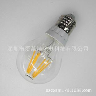 LED球泡 LED灯丝灯 6W调光 LED灯丝球泡 钨丝灯 恒流宽压高显色 厂家批发