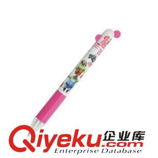 中性笔 广博 熊出没 韩国可爱圆珠笔 0.5mm自动原子笔 学生两用笔XCM7521