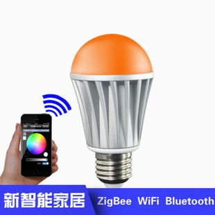 LED智能蓝牙灯泡 LED蓝牙灯泡 蓝牙灯泡  节能LED球泡灯  LED灯泡