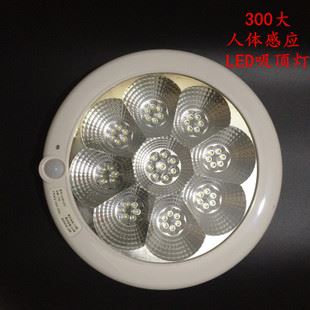 人体感应灯具 12寸感应灯 LED人体感应吸顶灯 11W Φ300
