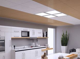 厨房卫生间 面板灯300*300 集成面板灯 led面板灯铝框 平板灯led 12W面板灯