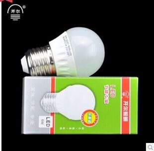 未分类 【开尔】LED照明P45导光柱透明球泡 5WE14螺口 超亮节能灯泡光源