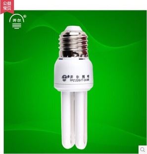 未分类 厂家直销上海开尔节能灯灯泡2U形螺口 卡口5W7W9W13W18W白黄
