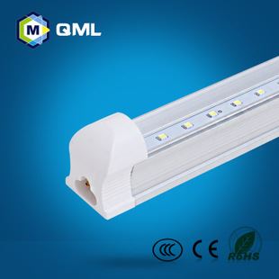 LED灯管 【超美照明】led t8一体化 日光灯管 横流 高亮 1.2M支架灯批发