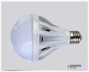 LED球泡灯 12W厂家批发原创LED球泡灯 E27经久耐用LED灯泡时尚简约LED节能灯