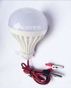 LED低压球泡灯 led12v球泡直流 led灯泡 地摊灯 夜市灯 太阳能配套 12vled灯