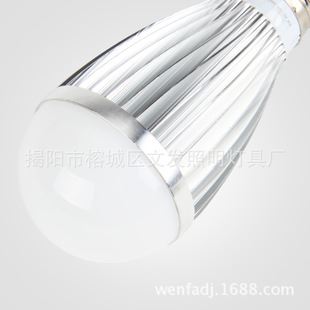 未分类 厂家直供led球泡灯 E27 3W5W7W9W12W铝壳球泡灯 家装节能灯泡原始图片3