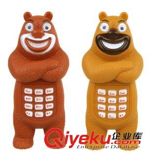 地摊玩具 促销赠品礼品 新款熊手机两款混发 卡通音乐玩具手机