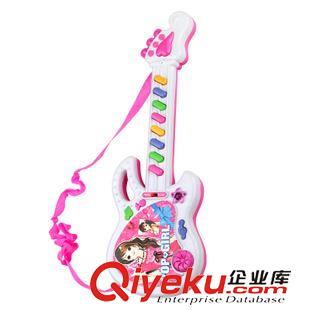 地摊玩具 【低价促销】 新款可爱电子吉他琴 儿童{za}玩具