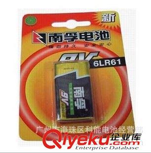 南孚碱性电池 【品质优越】南孚9V碱性电池    6F22干电池 6LR61玩具{wn}表电池