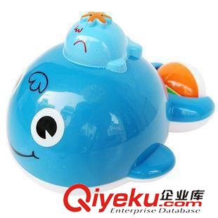 3C认证产品系列 2164比爱zp 喷水小鲸鱼 戏水玩具 洗澡玩具 会游会喷水玩具.