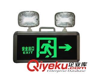 LED安全出口灯 超高亮LED应急灯 消防应急灯 敏华LED双头应急灯 应急安全出口灯