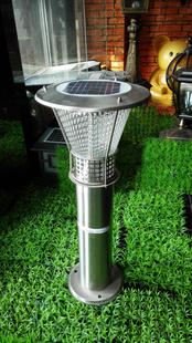 太阳能系列 厂家直销户外别墅LED草坪灯 小区花园不锈钢+亚克力罩草坪灯
