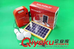 太阳能路灯 太阳能灯 野营灯台灯 6V4.5AH 太阳能灯 solar home system 照明15小时