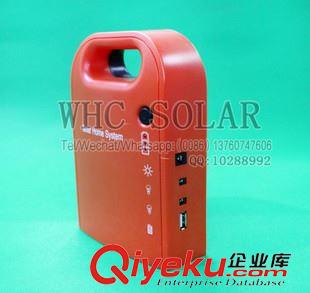 太阳能路灯 太阳能灯 野营灯台灯 6V4.5AH 太阳能灯 solar home system 照明15小时