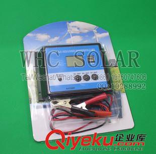 10A太阳能控制器 10A 多功能太阳能控制器 带USB输出手机充 电池夹子