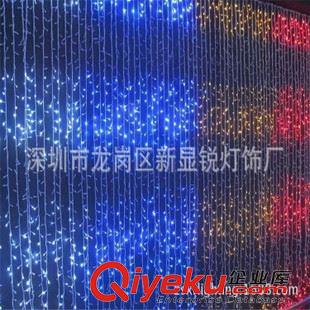 LED灯串、网灯、瀑布灯 新锐工厂直销节日庆祝用的户外防水常亮LED圣诞串灯