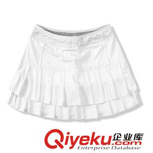 女装运动休闲 夏季女式运动裙垂坠层纯色网球裙拉拉队裙活动表演裙