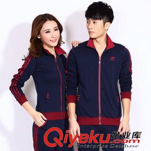 【仿牌阿迪耐克秋季新品】 2015新款春秋季女品牌运动服休闲套装连帽卫衣韩版开衫时尚修