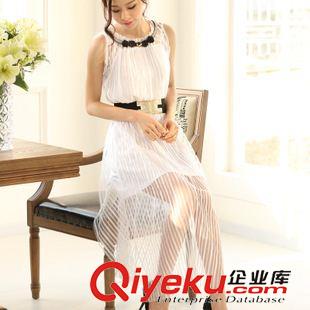 6月上新 2015夏新款韩版气质显瘦ts蕾丝两件套连衣裙女装 批发
