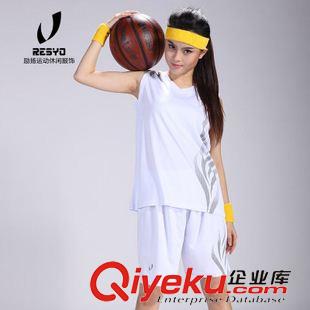 未分类 yz夏季新款篮球套装女比赛训练服 可定制印字印号团购批发