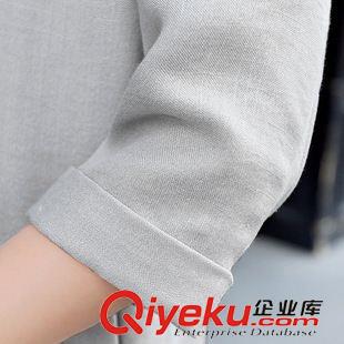 秋季外套 2015秋装新品韩国东大门女式中长款修身西装薄款西服外套