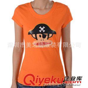 卡通猴子系列T恤 2014新款 广告衫 文化衫 T恤 深圳专业服装厂订做