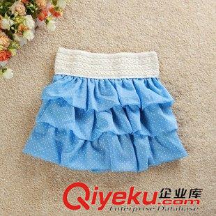 未分类 2013韩版女夏装新款波点点半身裙蛋糕短裙蓬蓬公主裙雪纺