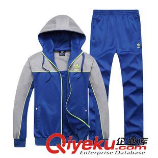 第6波 2015春秋季运动套装 男款南韩丝运动休闲服套装长袖运动装休闲套