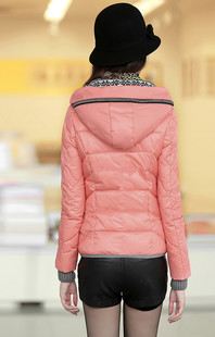 12月新款 新款韩版修身气质加厚棉衣女装短款棉服冬装外套