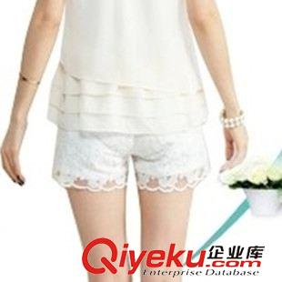 孕妇裤 孕妇装 夏季新款韩版孕妇蕾丝短裤 托腹裤  厂家直销