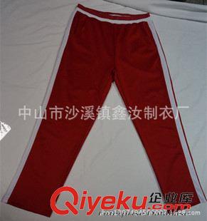 运动套装 外贸运动套装加工定做 加厚红色休闲套装订制 长袖长裤套装加工