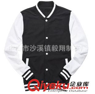 卫衣套头衫 工厂定做 2015男棒球衫 拼接撞色开衫外套 棒球卫衣 男士棒球服