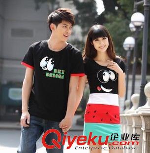 T恤 分销代理 韩国版夏装春装短袖男女t恤衫女裙套装男装加盟一件代发