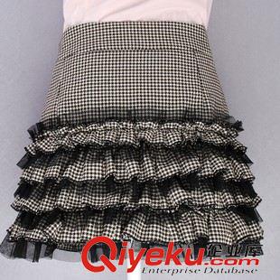 半身裙 W258 2014年韩版新款层层叠叠蛋糕半身短裙花边短裙 上海工厂直销